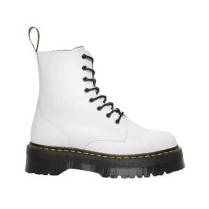 DR. MARTENS Jadon White Smooth Leather Combat Boot Size M9/W10